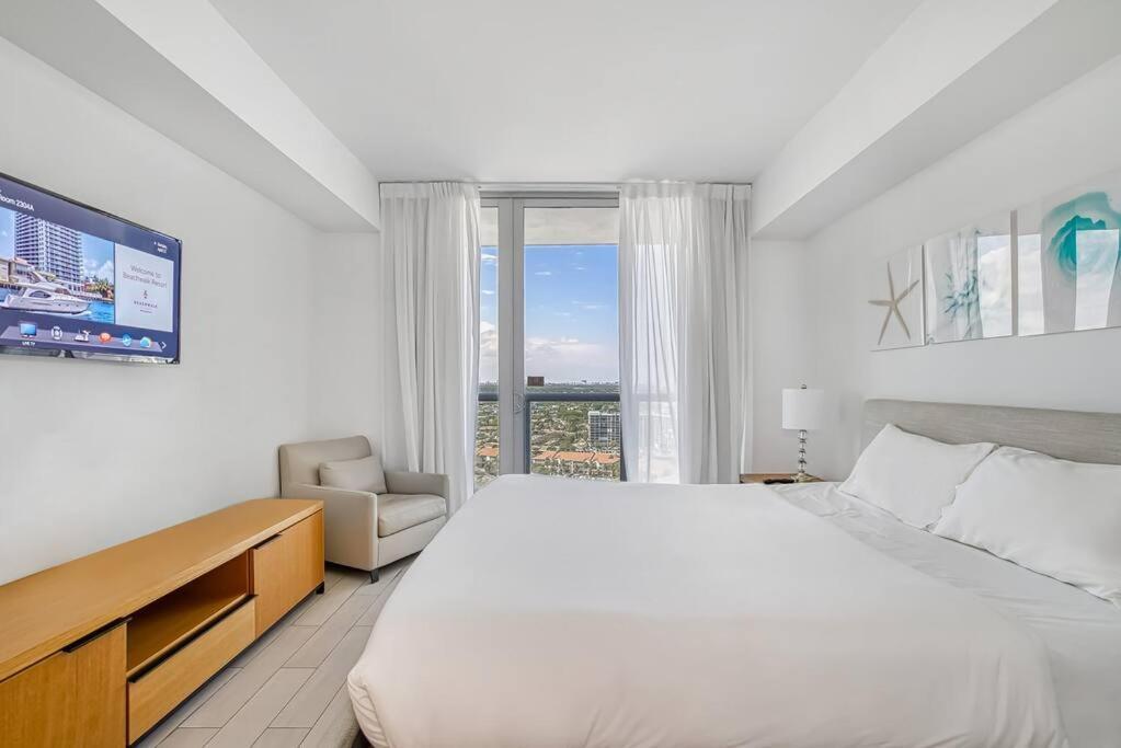 High-Floor Oceanview Apartment Hallandale Beach Dış mekan fotoğraf