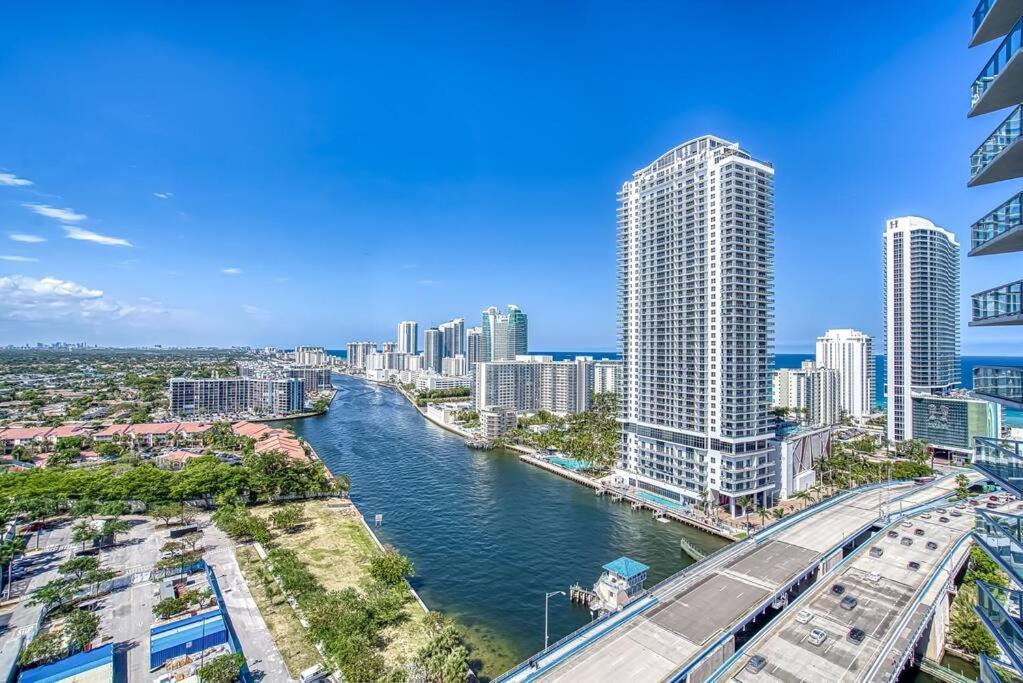 High-Floor Oceanview Apartment Hallandale Beach Dış mekan fotoğraf